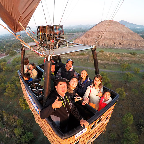 Vuelo en Globo Teotihuacan